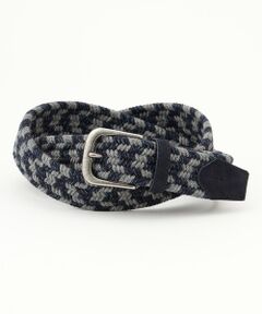 JOSEPH ABBOUD / ジョセフ アブード ベルト・サスペンダー | ウールメランジメッシュ ベルト