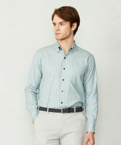 JOSEPH ABBOUD / ジョセフ アブード シャツ・ブラウス | 【オーガニックコットン】JOE COTTON シャンブレーサテンストライプ シャツ