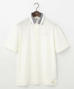 JOSEPH ABBOUD / ジョセフ アブード ポロシャツ | 【SPACE／UNISEX】オーガニックコットンスラブプレーティング天竺 ポロシャツ