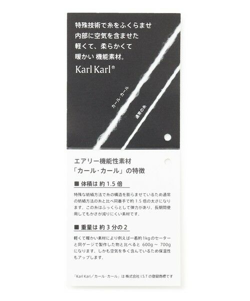 JOSEPH ABBOUD / ジョセフ アブード ベスト | 【キングサイズ・驚きの軽量ウール】KARLKARL ニットベスト | 詳細12