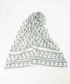 JOSEPH ABBOUD / ジョセフ アブード マフラー・ショール・スヌード・ストール | 【イタリア製】クレストパターンショール