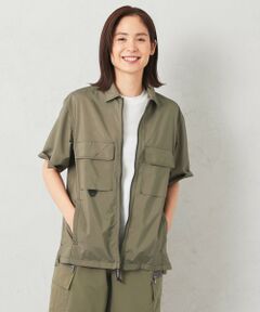 【UNISEX】軽量/撥水 ZIP UPシャツ