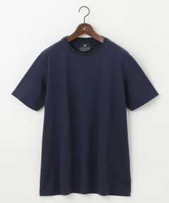 【キングサイズ・オーガニックコットン】ブロックサッカー Tシャツ