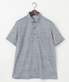 JOSEPH ABBOUD / ジョセフ アブード ポロシャツ | 【キングサイズ・吸水速乾/軽量】リネンTOPピケ ポロシャツ