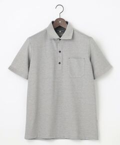 【速乾】WEB/一部店舗限定  シャンブレーポロシャツ