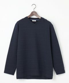 【キングサイズ・オーガニックコットン使用】リンクスボーダー Tシャツ