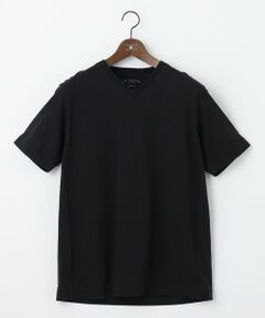 【キングサイズ・オリジナルオーガニックコットン使用】JOE COTTONサッカー Vネック Tシャツ