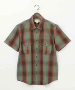 【FILSON】WASHED SHORT SLEEVE FEARHER CLOTH SHIRT