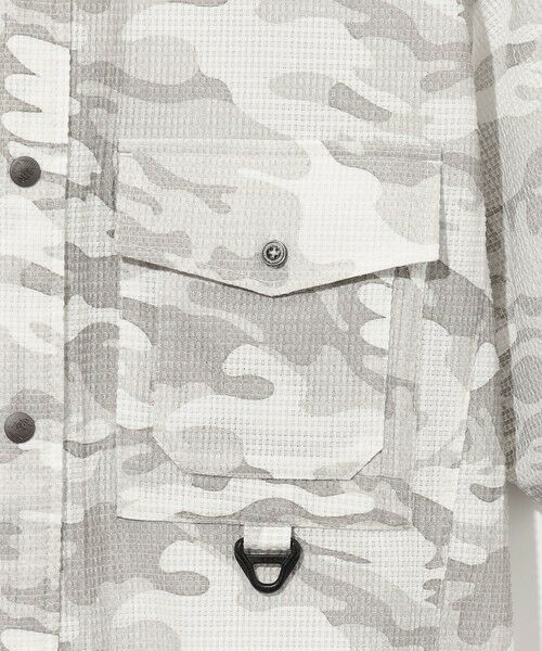 JOSEPH ABBOUD / ジョセフ アブード シャツ・ブラウス | 【軽量/ストレッチ】メッシュサッカーカモ アウトドア シャツ | 詳細12