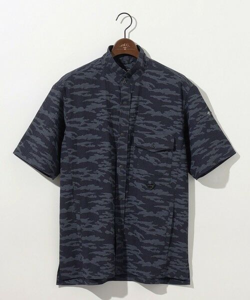 JOSEPH ABBOUD / ジョセフ アブード シャツ・ブラウス | 【軽量/ストレッチ】メッシュサッカーカモ アウトドア シャツ | 詳細22