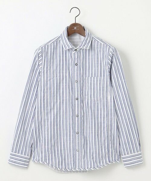 JOSEPH ABBOUD / ジョセフ アブード シャツ・ブラウス | 【キングサイズ・25SS・2WAY】リバーシブルシャツ | 詳細9