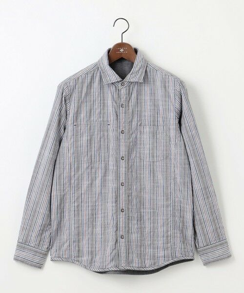 JOSEPH ABBOUD / ジョセフ アブード シャツ・ブラウス | 【キングサイズ・25SS・2WAY】リバーシブルシャツ | 詳細13