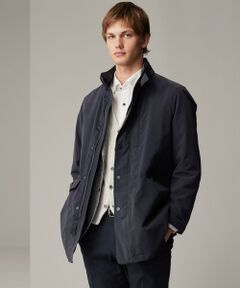 JOSEPH ABBOUD / ジョセフ アブード ステンカラーコート | 【キングサイズ・7ポケット/軽量/ECO撥水/インフード】ライトマイクロリップピーチ コート