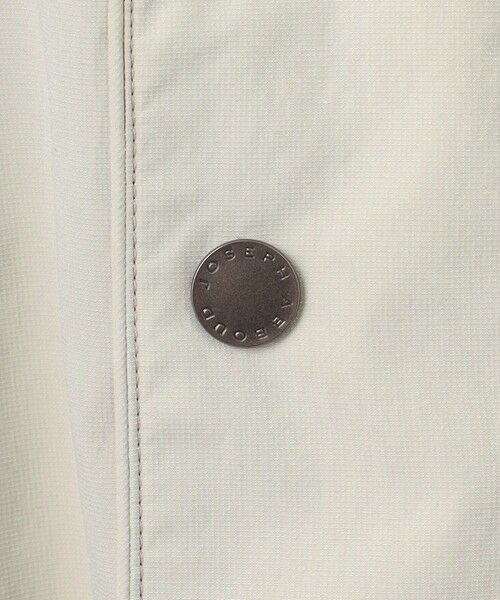 JOSEPH ABBOUD / ジョセフ アブード ステンカラーコート | 【キングサイズ・7ポケット/軽量/ECO撥水/インフード】ライトマイクロリップピーチ コート | 詳細15