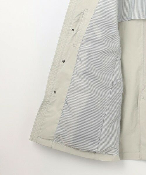 JOSEPH ABBOUD / ジョセフ アブード ステンカラーコート | 【キングサイズ・7ポケット/軽量/ECO撥水/インフード】ライトマイクロリップピーチ コート | 詳細18