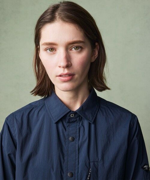 JOSEPH ABBOUD / ジョセフ アブード シャツ・ブラウス | 【軽量/ストレッチ/ECO撥水】ライトワッシャーストレッチ アウトドア シャツ | 詳細5