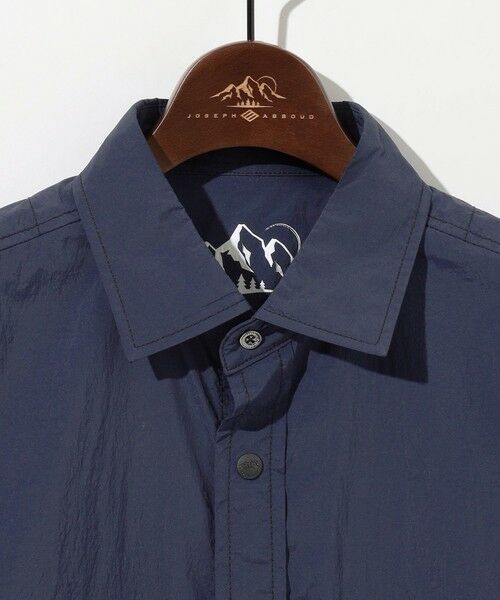 JOSEPH ABBOUD / ジョセフ アブード シャツ・ブラウス | 【軽量/ストレッチ/ECO撥水】ライトワッシャーストレッチ アウトドア シャツ | 詳細8