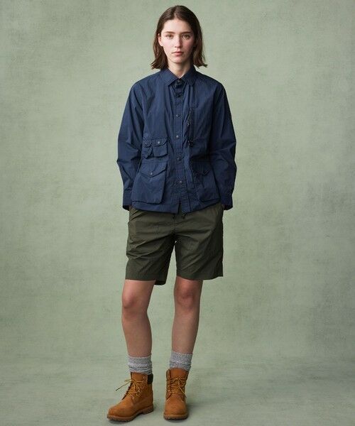 JOSEPH ABBOUD / ジョセフ アブード シャツ・ブラウス | 【軽量/ストレッチ/ECO撥水】ライトワッシャーストレッチ アウトドア シャツ | 詳細3