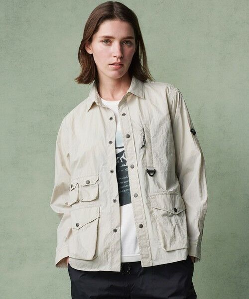 JOSEPH ABBOUD / ジョセフ アブード シャツ・ブラウス | 【軽量/ストレッチ/ECO撥水】ライトワッシャーストレッチ アウトドア シャツ | 詳細22