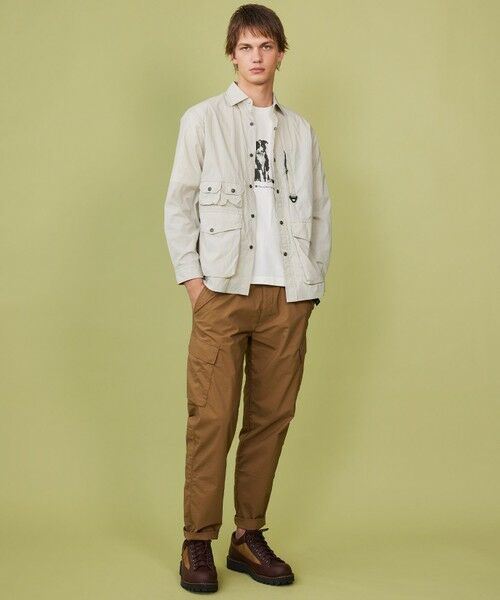 JOSEPH ABBOUD / ジョセフ アブード シャツ・ブラウス | 【軽量/ストレッチ/ECO撥水】ライトワッシャーストレッチ アウトドア シャツ | 詳細19