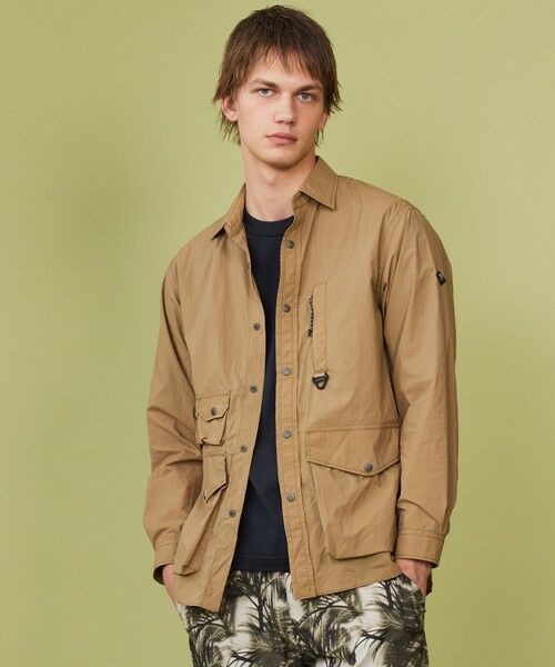 JOSEPH ABBOUD / ジョセフ アブード シャツ・ブラウス | 【軽量/ストレッチ/ECO撥水】ライトワッシャーストレッチ アウトドア シャツ | 詳細27