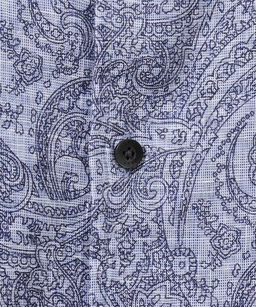 JOSEPH ABBOUD / ジョセフ アブード シャツ・ブラウス | 【キングサイズ・麻100％・軽い・涼しい】 モイスチャーリネンペイズリー シャツ | 詳細14
