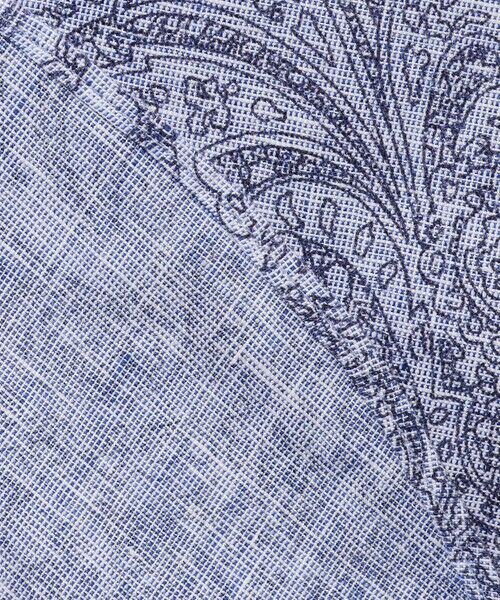 JOSEPH ABBOUD / ジョセフ アブード シャツ・ブラウス | 【キングサイズ・麻100％・軽い・涼しい】 モイスチャーリネンペイズリー シャツ | 詳細15