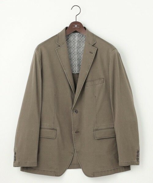 JOSEPH ABBOUD / ジョセフ アブード テーラードジャケット | 【キングサイズ・ストレッチ/JAPANファブリック】ヴィンテージコットンストレッチ ジャケット | 詳細2