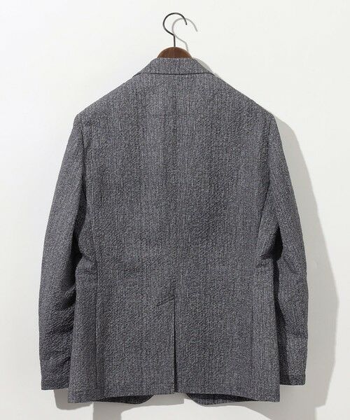 JOSEPH ABBOUD / ジョセフ アブード テーラードジャケット | 【キングサイズ・ストレッチ・洗える・軽量・防しわ・速乾・エコ撥水】ライトウェーブジャケット | 詳細5