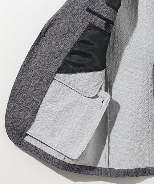 JOSEPH ABBOUD / ジョセフ アブード テーラードジャケット | 【キングサイズ・ストレッチ・洗える・軽量・防しわ・速乾・エコ撥水】ライトウェーブジャケット | 詳細15