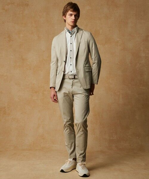 JOSEPH ABBOUD / ジョセフ アブード テーラードジャケット | 【ストレッチ/JAPANファブリック】ヴィンテージコットンストレッチ ジャケット | 詳細2