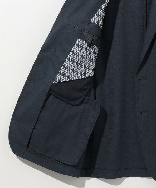 JOSEPH ABBOUD / ジョセフ アブード テーラードジャケット | 【清涼/ストレッチ】ストレッチリネンシャンブレー ジャケット | 詳細11