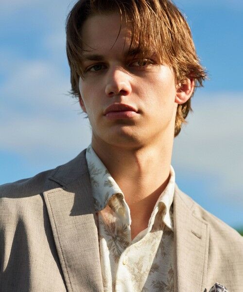 JOSEPH ABBOUD / ジョセフ アブード テーラードジャケット | 【清涼/ストレッチ】ストレッチリネンシャンブレー ジャケット | 詳細12