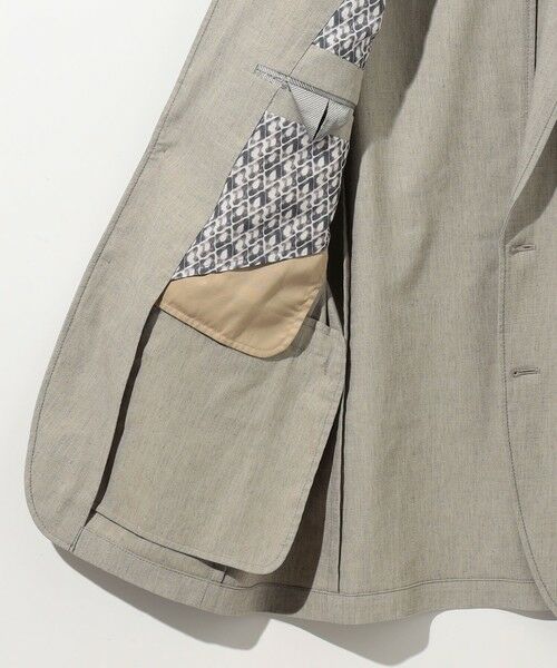 JOSEPH ABBOUD / ジョセフ アブード テーラードジャケット | 【清涼/ストレッチ】ストレッチリネンシャンブレー ジャケット | 詳細16