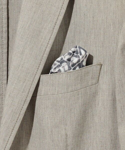 JOSEPH ABBOUD / ジョセフ アブード テーラードジャケット | 【清涼/ストレッチ】ストレッチリネンシャンブレー ジャケット | 詳細17
