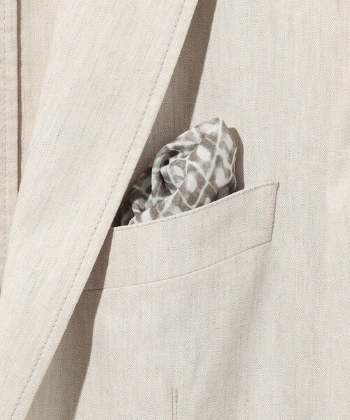 JOSEPH ABBOUD / ジョセフ アブード テーラードジャケット | 【清涼/ストレッチ】ストレッチリネンシャンブレー ジャケット | 詳細29