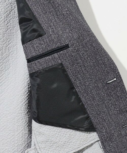 JOSEPH ABBOUD / ジョセフ アブード テーラードジャケット | 【ストレッチ・洗える・軽量・防しわ・速乾・エコ撥水】ライトウェーブジャケット | 詳細16