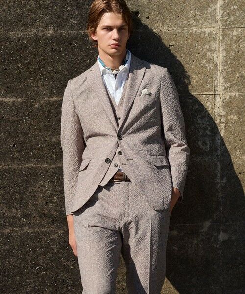 JOSEPH ABBOUD / ジョセフ アブード テーラードジャケット | 【ストレッチ・洗える・軽量・防しわ・速乾・エコ撥水】ライトウェーブジャケット | 詳細17