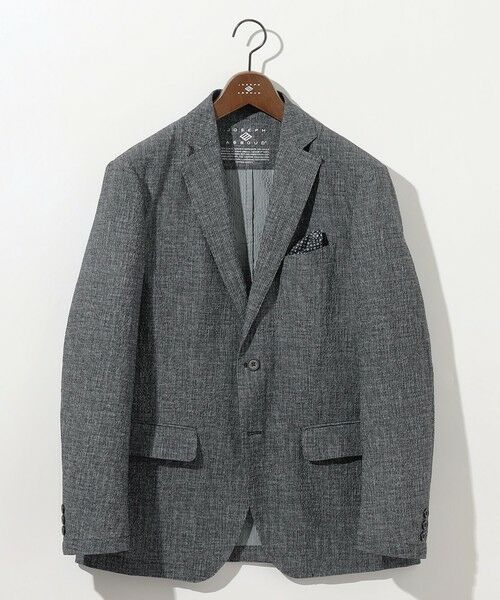 JOSEPH ABBOUD / ジョセフ アブード テーラードジャケット | 【洗える/UV/エコ撥水・クールビズ/】ライトウェーブライト ジャケット | 詳細7