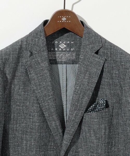 JOSEPH ABBOUD / ジョセフ アブード テーラードジャケット | 【洗える/UV/エコ撥水・クールビズ/】ライトウェーブライト ジャケット | 詳細9