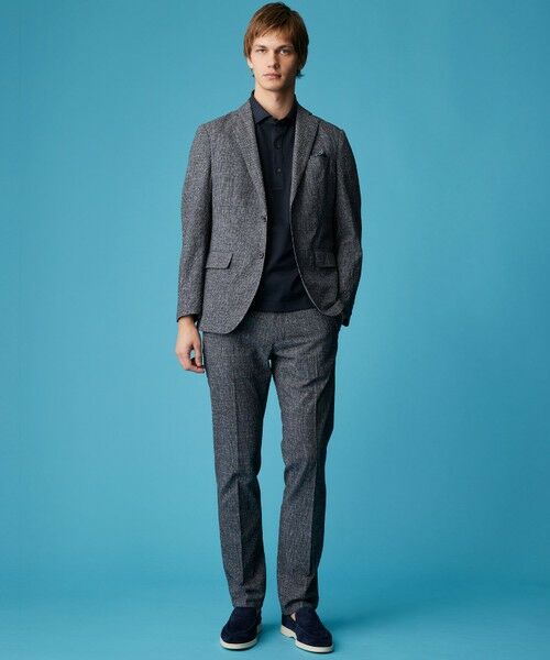 JOSEPH ABBOUD / ジョセフ アブード テーラードジャケット | 【洗える/UV/エコ撥水・クールビズ/】ライトウェーブライト ジャケット | 詳細2