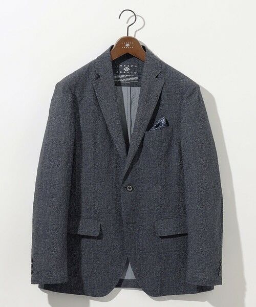 JOSEPH ABBOUD / ジョセフ アブード テーラードジャケット | 【洗える/UV/エコ撥水・クールビズ/】ライトウェーブライト ジャケット | 詳細21