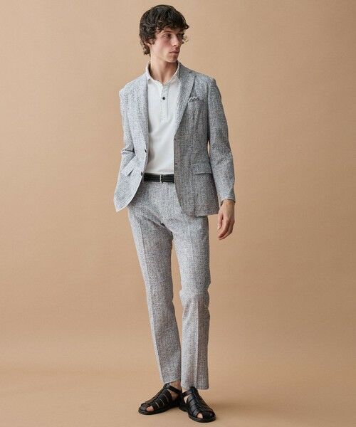 JOSEPH ABBOUD / ジョセフ アブード テーラードジャケット | 【洗える/UV/エコ撥水/26SSモデル登場】ライトウェーブライト ジャケット | 詳細30