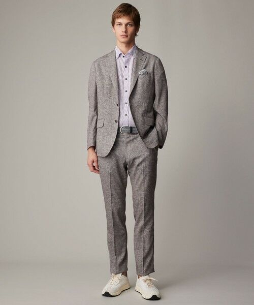 JOSEPH ABBOUD / ジョセフ アブード テーラードジャケット | 清涼感【弱撥水/イージーケア/軽量/ストレッチ】クールピケ ジャケット | 詳細2