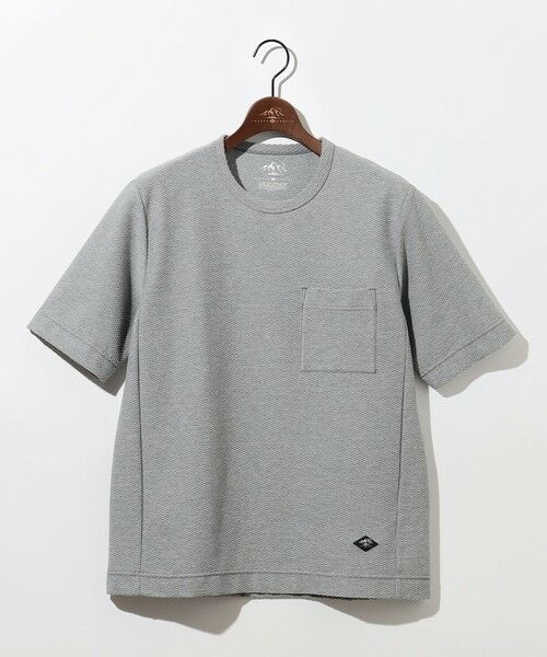 JOSEPH ABBOUD / ジョセフ アブード カットソー | 【MADE IN JAPAN/吸水速乾】ダイヤモンドワッフル アウトドア Tシャツ | 詳細7