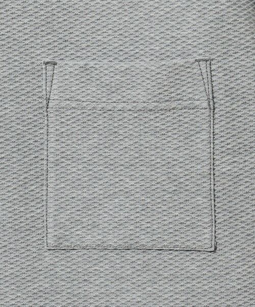 JOSEPH ABBOUD / ジョセフ アブード カットソー | 【MADE IN JAPAN/吸水速乾】ダイヤモンドワッフル アウトドア Tシャツ | 詳細11