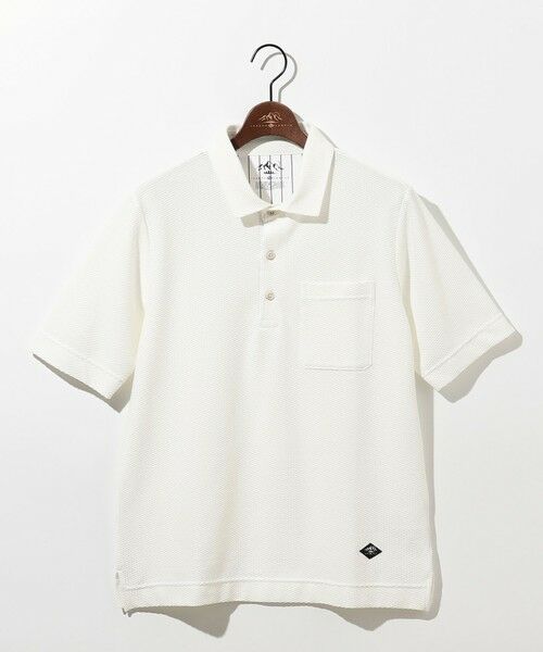 JOSEPH ABBOUD / ジョセフ アブード ポロシャツ | 【MADE IN JAPAN/吸水速乾】ダイヤモンドワッフル アウトドア ポロシャツ | 詳細2
