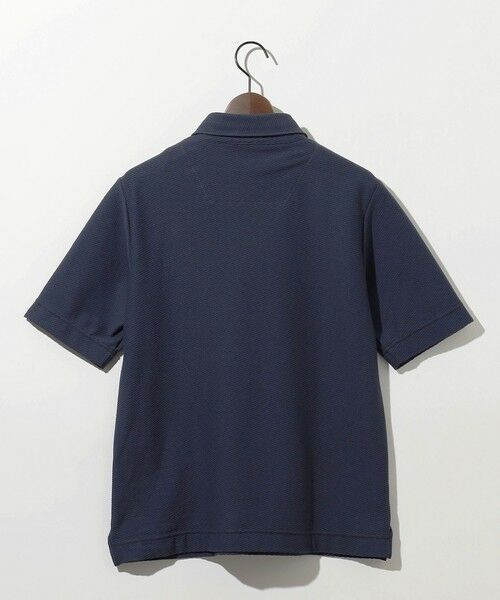 JOSEPH ABBOUD / ジョセフ アブード ポロシャツ | 【MADE IN JAPAN/吸水速乾】ダイヤモンドワッフル アウトドア ポロシャツ | 詳細7