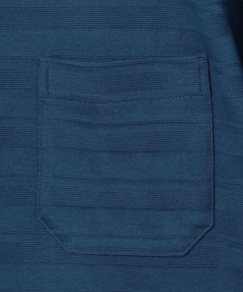 JOSEPH ABBOUD / ジョセフ アブード ポロシャツ | クールビズ【オーガニックコットン使用・日本素材】リンクスボーダー ポロシャツ | 詳細9