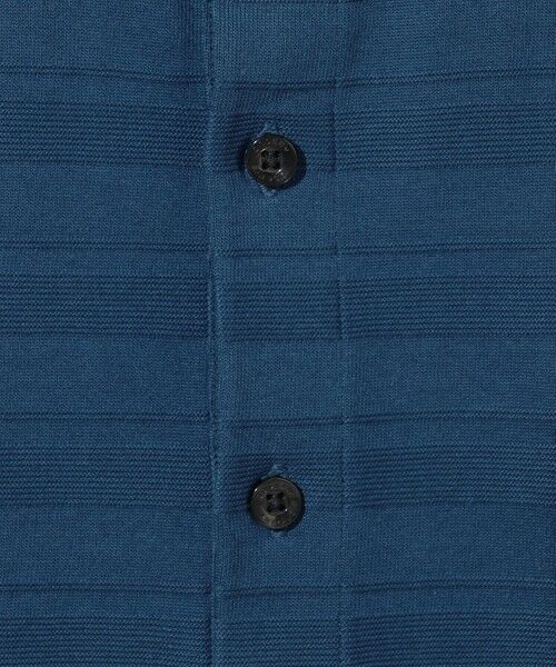 JOSEPH ABBOUD / ジョセフ アブード ポロシャツ | クールビズ【オーガニックコットン使用・日本素材】リンクスボーダー ポロシャツ | 詳細10